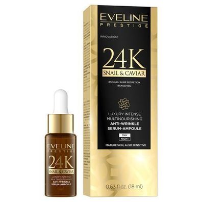 Eveline 24k Schnecken & Kaviar Serum-Ampulle, 18ml