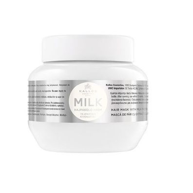 Kallos Milch Haarmaske mit Milchproteinen, 275ml - Intensive Haarpflege