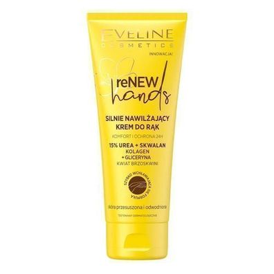 Eveline Cosmetics Renew Hands - Intensiv Feuchtigkeitsspendender Handcreme, 75ml