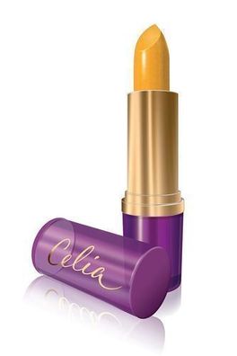 Celia Lippenstift Oxidation 01 Gelb, 4g / hat einen Hauch von Gelb. Perfekt fér strah