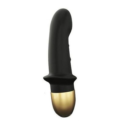 Marc Dorcel Mini Lover 2.0 - Schwarzer G-Punkt- und Analvibrator mit 10 Vibrationsmod