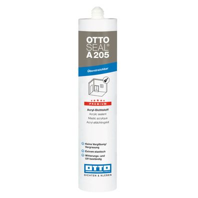 Ottoseal A 205 C01 weiß 310ml Acryl-Dichtstoff