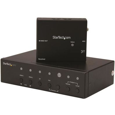 StarTech. com Multi-Input HDBaseT Extender mit eingebautem Switch