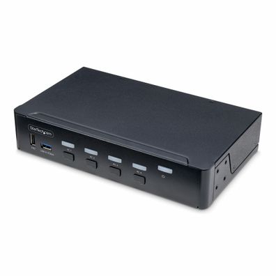 StarTech. com 4-Port DisplayPort KVM Switch, 4K 60Hz, TAA Compliant