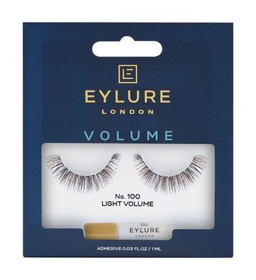 Eylure Volume Künstliche Wimpern Nr. 100 mit Kleber