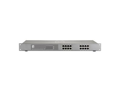 LevelOne FEP-1612W120 - Switch - 16 x 10/100 (PoE+)