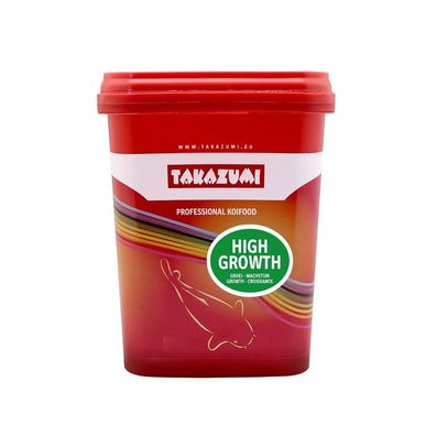 Takazumi - 1 kg High Growth Wachstum Premium Koi Futter ab 15 Grad