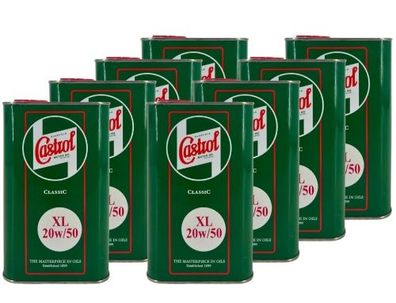Castrol Classic XL 20W-50 8x1 Liter