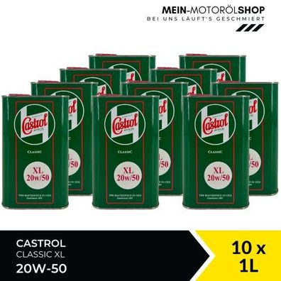 Castrol Classic XL 20W-50 10x1 Liter