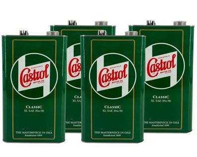 Castrol Classic XL 20W-50 4x5 Liter