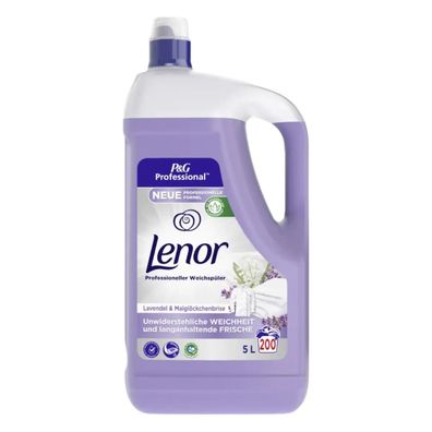 LENOR Professional Weichspüler 200WL Lavendelbrise 5 Liter