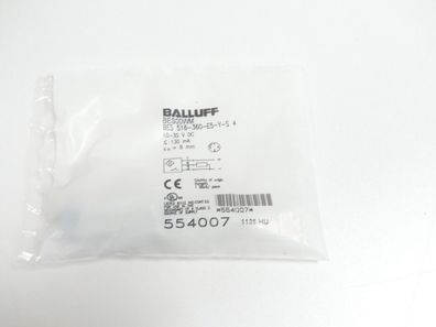 Balluff BES00WM 554007 Induktiver Sensor BES 516-360-E5-Y-S 4 ungebraucht