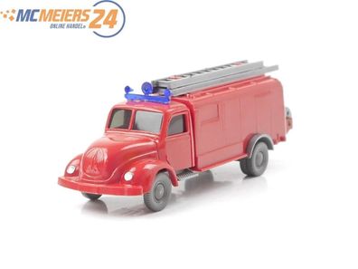 Wiking H0 1054/3C Modellauto Spitzenwagen Magirus rot silbern 1:87 E73