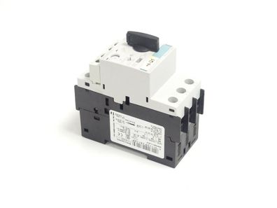 Siemens 3RV1021-1JA10 Leistungsschalter 7 - 10A + 3RV1901-1E Hilfsschalter