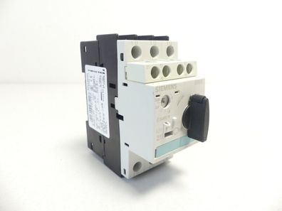 Siemens 3RV1021-1CA10 Leistungsschalter E-Stand 04 + 3RV1901-1E Hilfsschalter