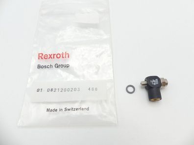 Rexroth / Bosch 01 0821200203 408 Drosselverschraubung -ungebraucht