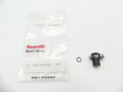 Rexroth / Bosch 01 0821200203 491 Drosselverschraubung -ungebraucht