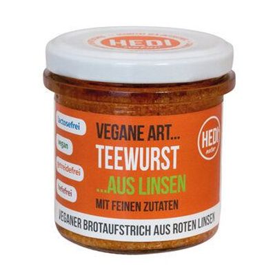 HEDI 6x Vegane Art... Teewurst mit feinen Zutaten 140g