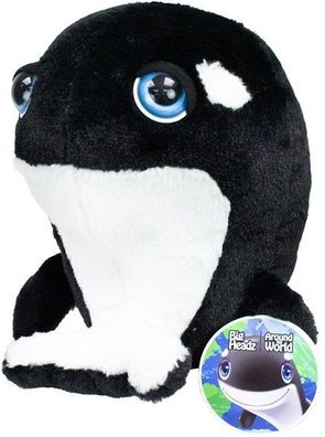 Big Headz Wal Orca Plüschtier 21 cm Ocean Buddies NEU