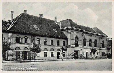 Lundenburg Nd. Kaserne Postkarte AK