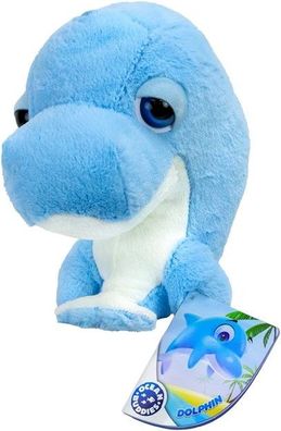 Big Headz Delfin Plüschtier 21 cm Ocean Buddies NEU