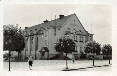 Trebechovice pod Orebem Sokolovna Postkarte AK 1939