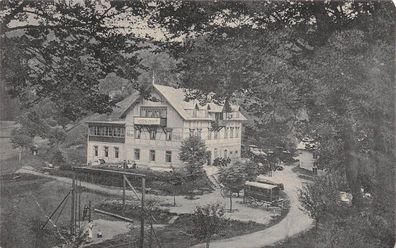 Böhm. (Mittel) Mühle Hinterdaubitz (Zadní Doubice) Postkarte AK 1911