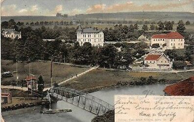 Gruss aus Eger Egerthal-Schustersprung Postkarte AK