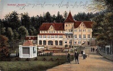 Kurhotel "Karltal" Böhmen Postkarte 1928