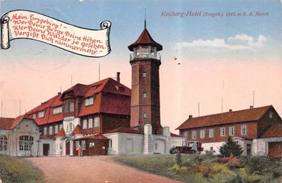 Keilberg-Hotel (Erzgeb.) 1245m ü. d. Meere AK 1929