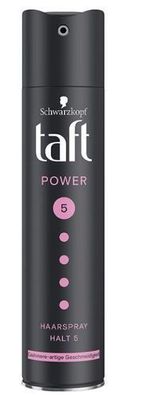 Taft Power 5 Haarspray, 250 ml - Langanhaltende Fixierung