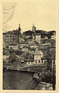 Loket-Elbogen (Böhmisches Rothenburg) Postkarte AK