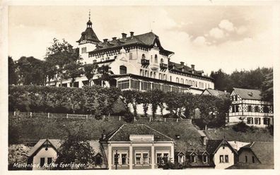 Marienbad (Mariánské Lázne) Kaffee Egerländer Postkarte AK