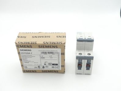 Siemens 5SY7204-7 Leistungsschutzschalter MCB C4 -ungebraucht