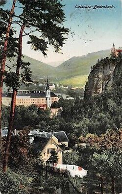 Tetschen-Bodenbach Postkarte AK