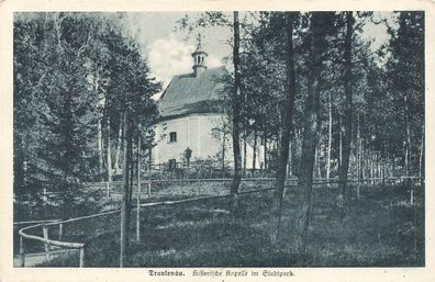 Trautenau Stadt Trutnov Historische Kapelle im Stadtpark AK