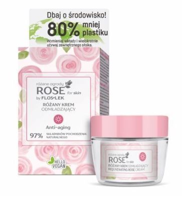 Flos-Lek Rosen Garten Anti-Aging Tagescreme 50ml Bio-Set