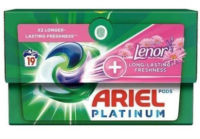 Ariel Platinum Lenor Waschmittel-Pods, 19 Stück