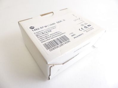 Allen Bradley 1492-SPM1C040 Serie: D Leistungsschutzschalter - ungebraucht!