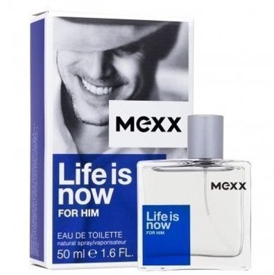 Mexx Leben ist Jetzt für Ihn EDT, 50ml