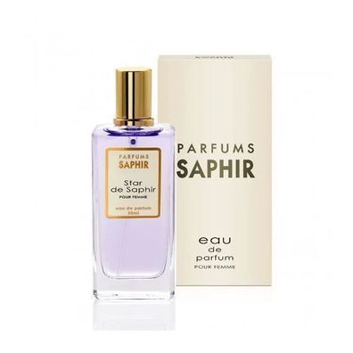 Saphir Stern Damen Eau de Parfum, 50ml - Harmonisches blumiges Bouquet