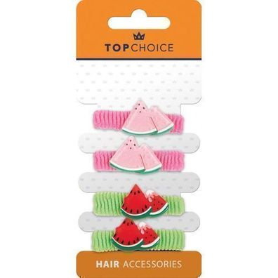 Top Choice Kinder Haarhandtuch Set in Rosa und Lindgrün