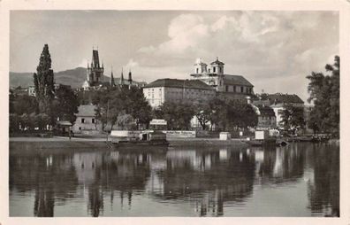 Leitmeritz a. d. Elbe Sudetengau Postkarte AK 1939