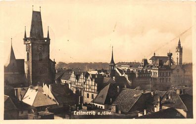 Leitmeritz a./Elbe Kirche Postkarte AK 1939