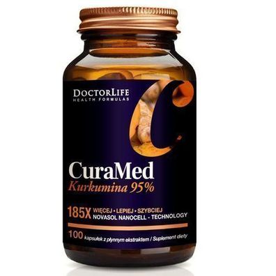 Doctor Life CuraMed NanoCell Curcumin Micellized, 100 Kapseln