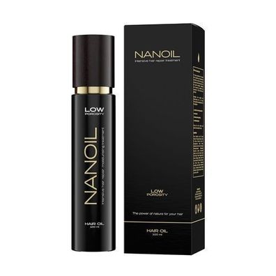 Nanoil Haarpflegeöl fér niedrige Porosität, 100ml