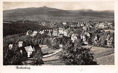 Reichenberg (Liberec) Postkarte 1938