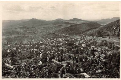 Tetschen a. E. Blick vom Quaderberg Postkarte AK