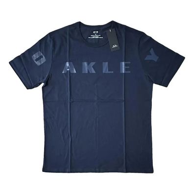 Oakley T Shirt Mens Regular Logo Blau XL