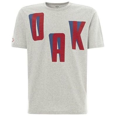 Oakley T-Shirt OAK Logo Grau L